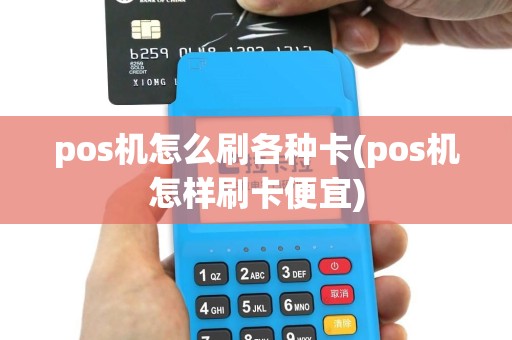 pos机怎么刷各种卡(pos机怎样刷卡便宜)