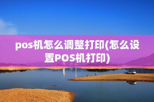 pos机怎么调整打印(怎么设置POS机打印)