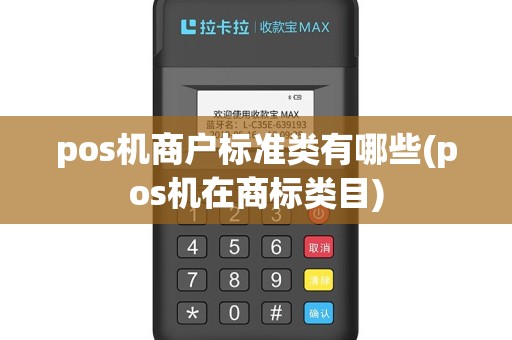 pos机商户标准类有哪些(pos机在商标类目)