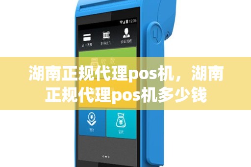 湖南正规代理pos机，湖南正规代理pos机多少钱