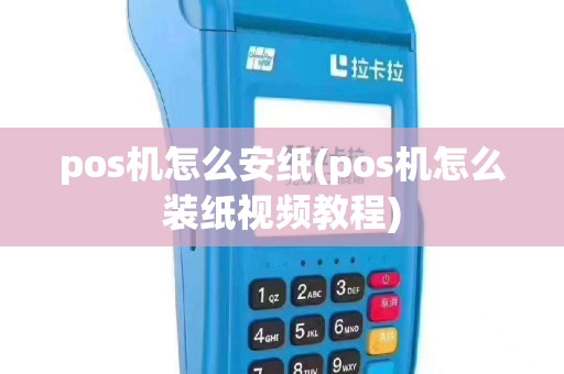 pos机怎么安纸(pos机怎么装纸视频教程)