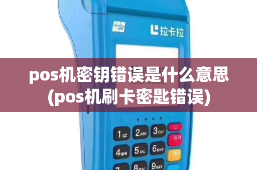 pos机密钥错误是什么意思(pos机刷卡密匙错误)