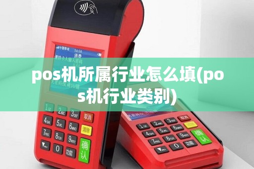 pos机所属行业怎么填(pos机行业类别)