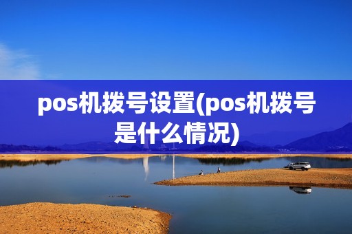 pos机拨号设置(pos机拨号是什么情况)