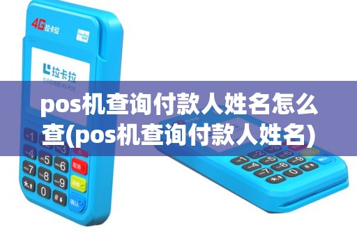 pos机查询付款人姓名怎么查(pos机查询付款人姓名)