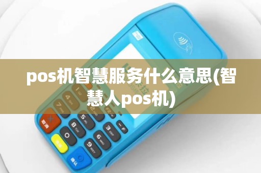pos机智慧服务什么意思(智慧人pos机)