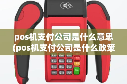 pos机支付公司是什么意思(pos机支付公司是什么政策)