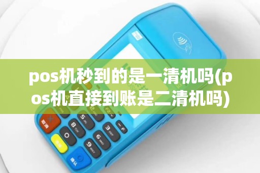 pos机秒到的是一清机吗(pos机直接到账是二清机吗)