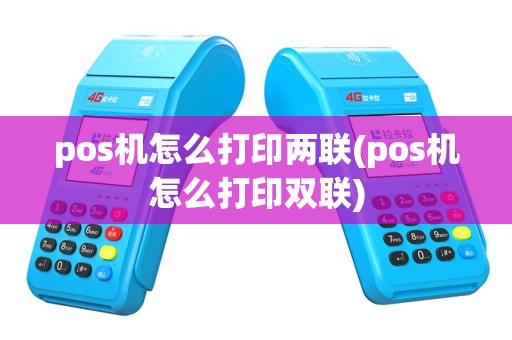 pos机怎么打印两联(pos机怎么打印双联)