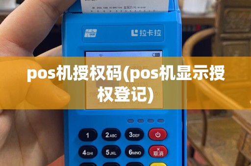 pos机授权码(pos机显示授权登记)
