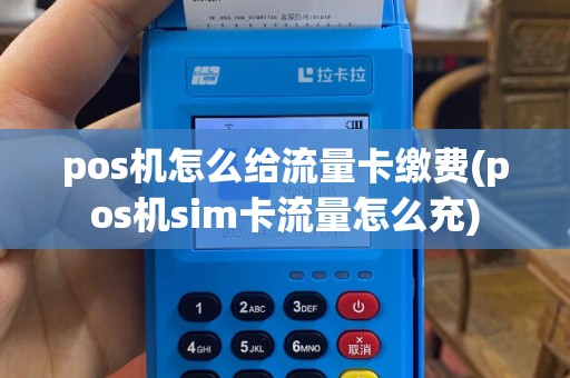 pos机怎么给流量卡缴费(pos机sim卡流量怎么充)