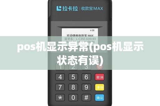 pos机显示异常(pos机显示状态有误)
