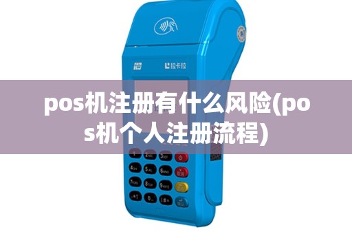 pos机注册有什么风险(pos机个人注册流程)