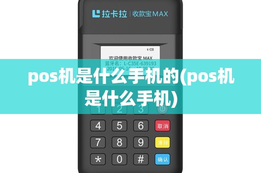 pos机是什么手机的(pos机是什么手机)