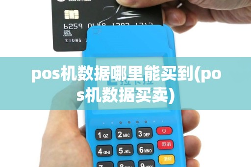 pos机数据哪里能买到(pos机数据买卖)