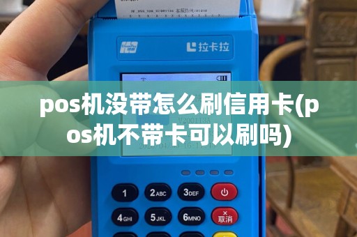 pos机没带怎么刷信用卡(pos机不带卡可以刷吗)