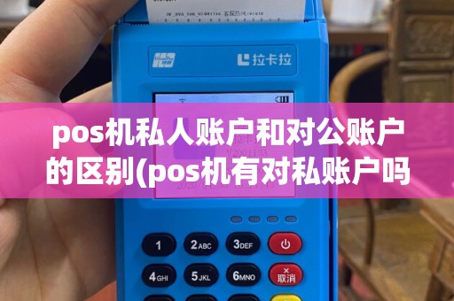 pos机私人账户和对公账户的区别(pos机有对私账户吗)