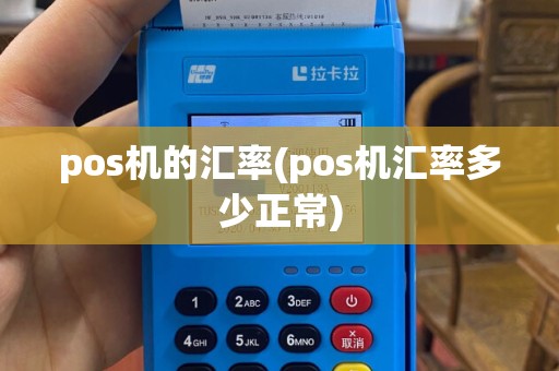 pos机的汇率(pos机汇率多少正常)
