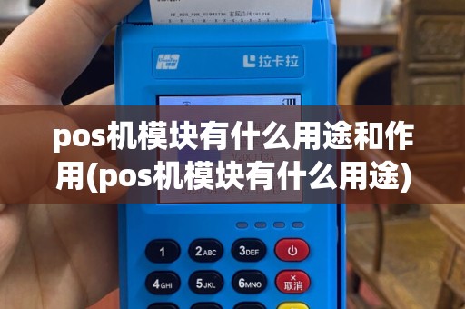 pos机模块有什么用途和作用(pos机模块有什么用途)