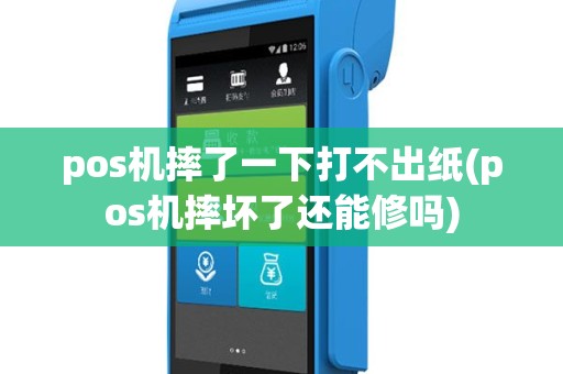 pos机摔了一下打不出纸(pos机摔坏了还能修吗)