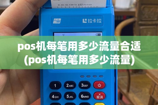 pos机每笔用多少流量合适(pos机每笔用多少流量)