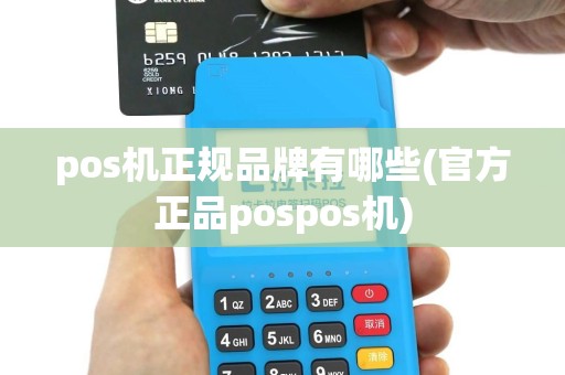 pos机正规品牌有哪些(官方正品pospos机)