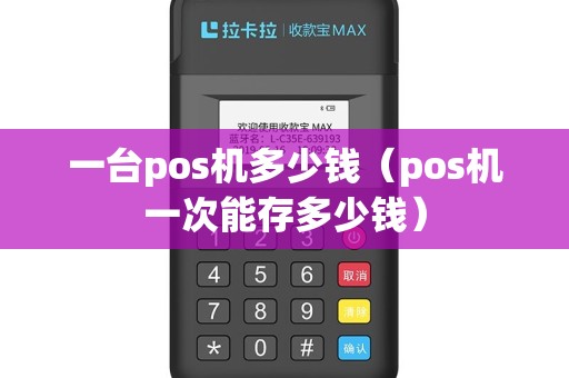 一台pos机多少钱（pos机一次能存多少钱）