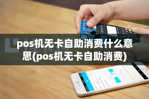 pos机无卡自助消费什么意思(pos机无卡自助消费)