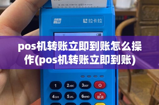 pos机转账立即到账怎么操作(pos机转账立即到账)