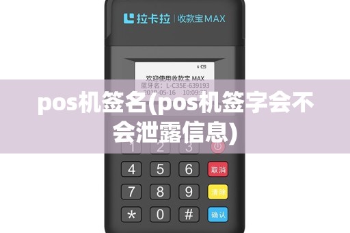 pos机签名(pos机签字会不会泄露信息)