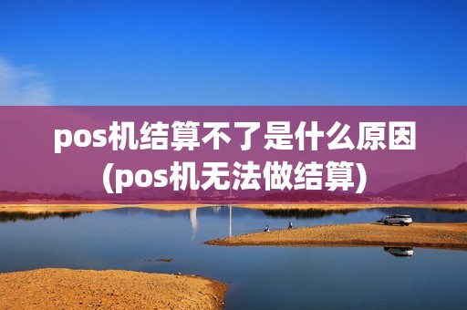 pos机结算不了是什么原因(pos机无法做结算)