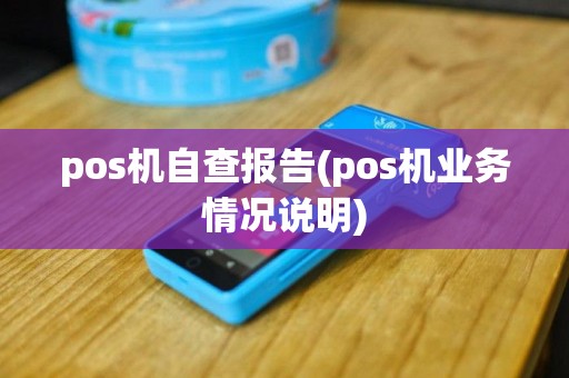 pos机自查报告(pos机业务情况说明)