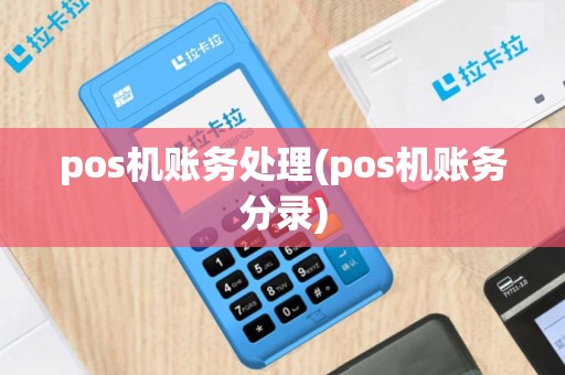 pos机账务处理(pos机账务分录)