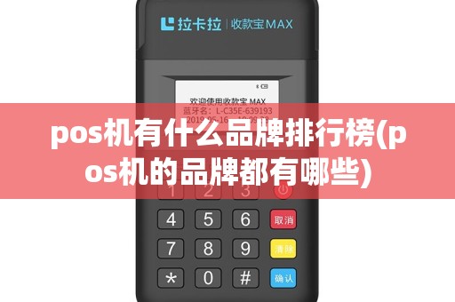 pos机有什么品牌排行榜(pos机的品牌都有哪些)