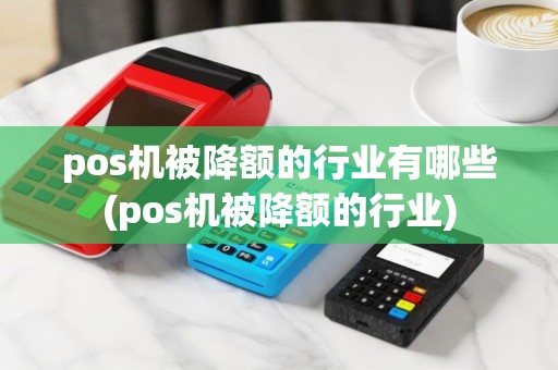 pos机被降额的行业有哪些(pos机被降额的行业)