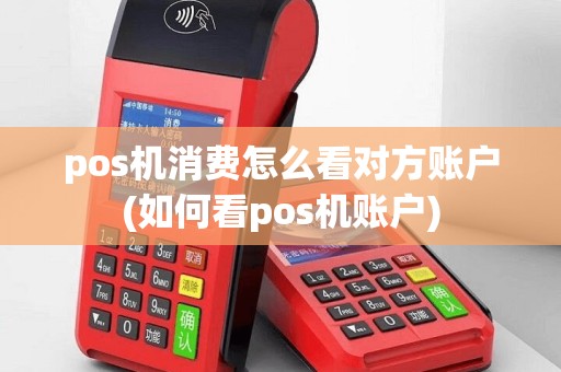 pos机消费怎么看对方账户(如何看pos机账户)