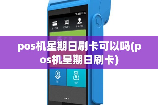 pos机星期日刷卡可以吗(pos机星期日刷卡)