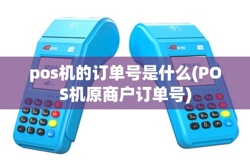 pos机的订单号是什么(POS机原商户订单号)