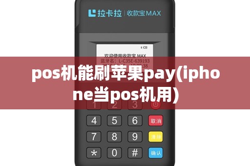 pos机能刷苹果pay(iphone当pos机用)