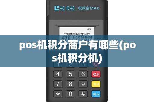 pos机积分商户有哪些(pos机积分机)