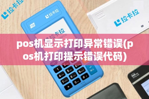 pos机显示打印异常错误(pos机打印提示错误代码)
