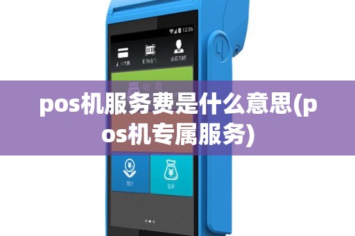 pos机服务费是什么意思(pos机专属服务)