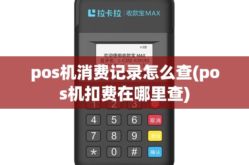 pos机消费记录怎么查(pos机扣费在哪里查)