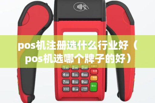 pos机注册选什么行业好（pos机选哪个牌子的好）