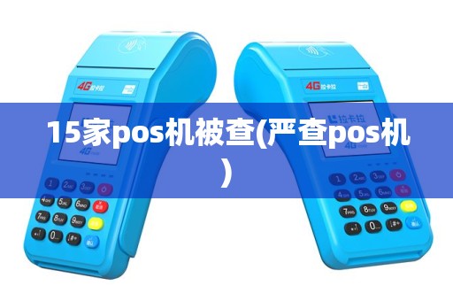 15家pos机被查(严查pos机)
