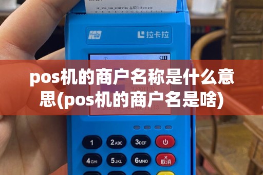 pos机的商户名称是什么意思(pos机的商户名是啥)