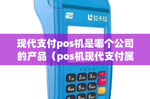 现代支付pos机是哪个公司的产品（pos机现代支付属于哪个公司的）