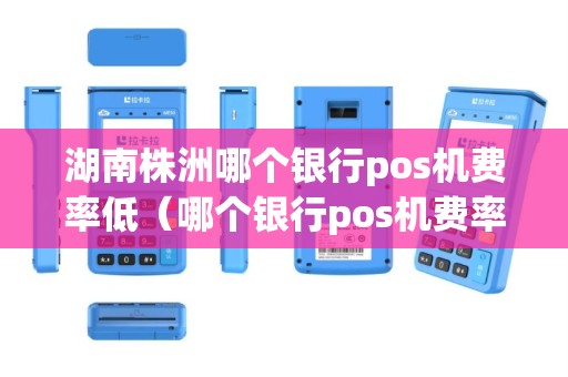 湖南株洲哪个银行pos机费率低（哪个银行pos机费率最低）