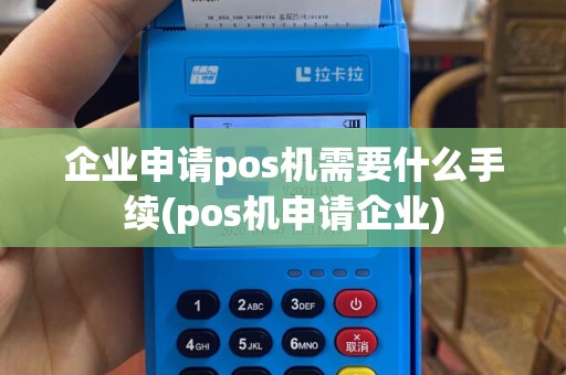 企业申请pos机需要什么手续(pos机申请企业)
