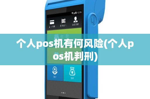 个人pos机有何风险(个人pos机判刑)